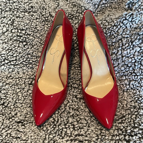 Valentine’s Day red heels Jessica Simpson - Picture 2 of 5